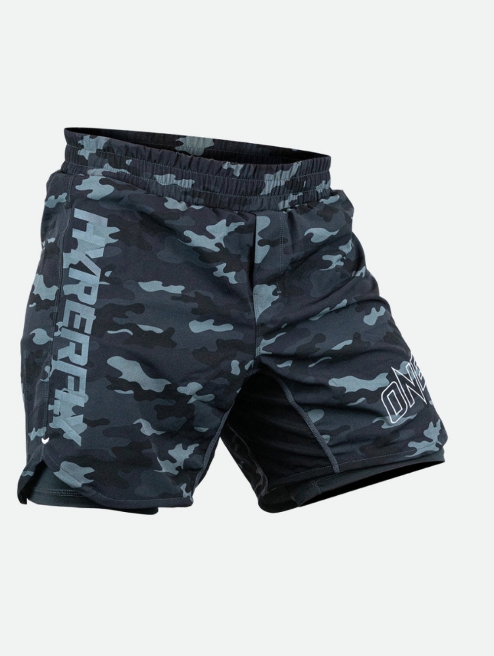 Fashionable ONE x Hyperfly Icon Combat Shorts (Dark Camo)